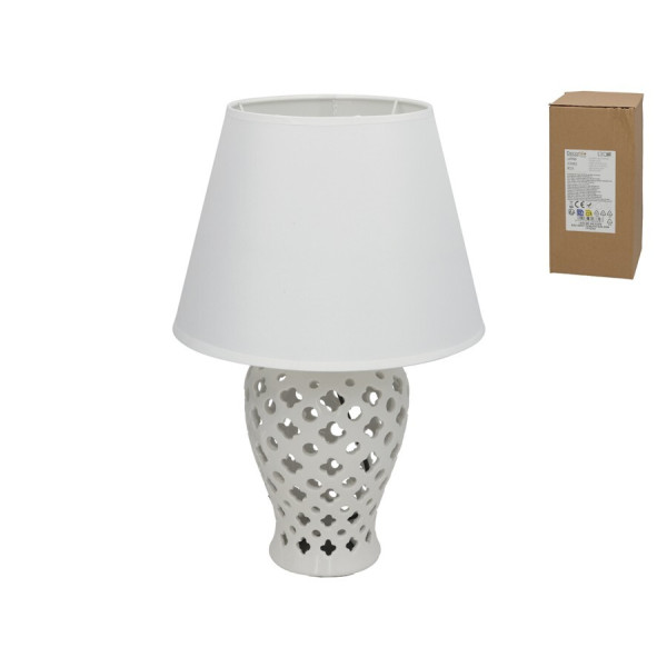 Keraamiline lamp, 25.00 × 25.00 × 38.50 cm, decorlife