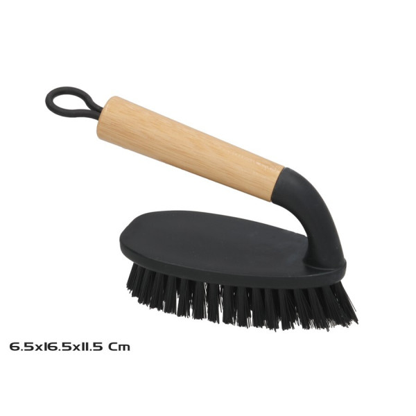 Puhastushari 16,5 x 6,5 x 11,5 cm, must, gerimport Puhastushari 16,5 x 6,5 x 11,5 cm, must, gerimport