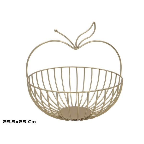 Puuviljakauss, kuldne, 25.50 x 25.50 x 25.00, kitchen&go Puuviljakauss, kuldne, 25.50 x 25.50 x 25.00, kitchen&go