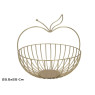 Puuviljakauss, kuldne, 25.50 x 25.50 x 25.00, kitchen&go