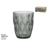 Klaastassid (6 tk) 280 ml, hallid, 10 x 8 x 8 cm, kitchen&go