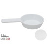 15 cm valge supi-/kastmelusikas, 8,5x15x2,5 cm, kitchen&go