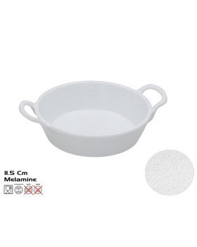 Valge ahjuvorm käepidemetega 11,5 cm, 8,5x11,5x3 cm, kitchen&go