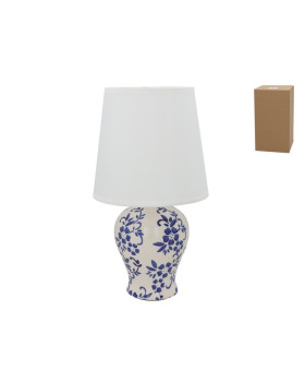 Keraamiline laualamp aida, 17.00 × 17.00 × 31.50 cm, decorlife