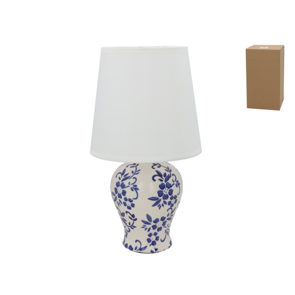 Keraamiline laualamp aida, 17.00 × 17.00 × 31.50 cm, decorlife