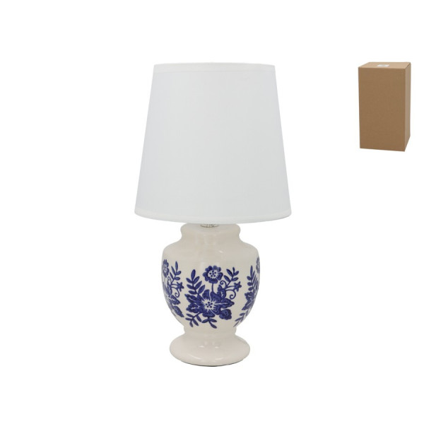 Keraamiline laualamp amalia, 17.00 × 17.00 × 32.50 cm, decorlife