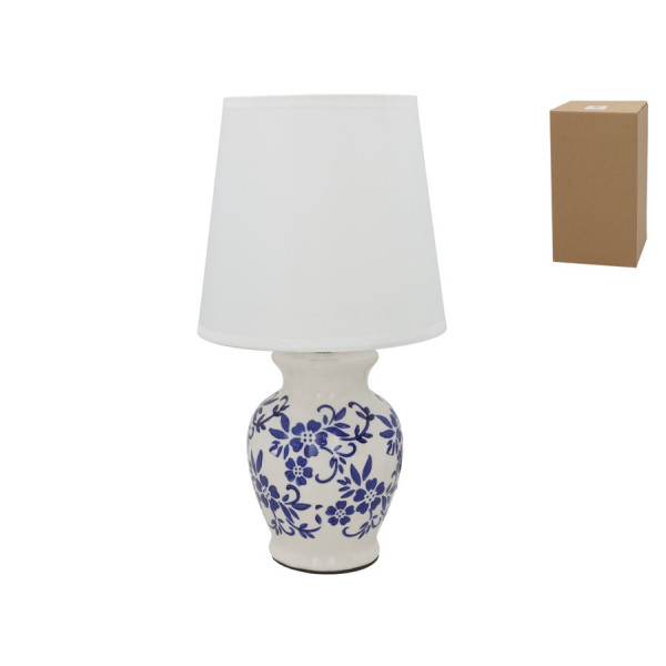 Keraamiline laualamp marie, 17.00 × 17.00 × 32.50 cm, decorlife