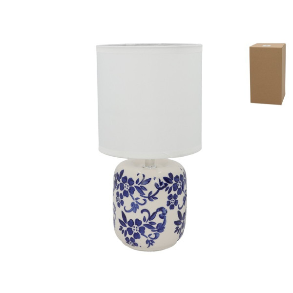 Keraamiline laualamp, 14.00 × 14.00 × 27.00 cm, decorlife
