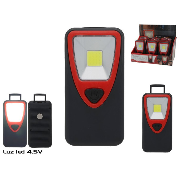 Led-taskulamp, 4,5 v, 6,00 x 2,00 x 12,00 cm, 3 × aaa gerimport