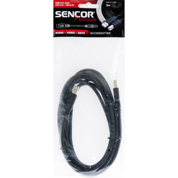 Sencor usb 2.0 kaabel, usb a pesa