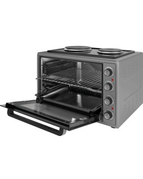 Elektriahi keeduplaatidega, 65l, 2000w, keeduplaadid 1000+1500w, hall, 70550, elite
