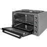 Elektriahi keeduplaatidega, 65l, 2000w, keeduplaadid 1000+1500w, hall, 70550, elite
