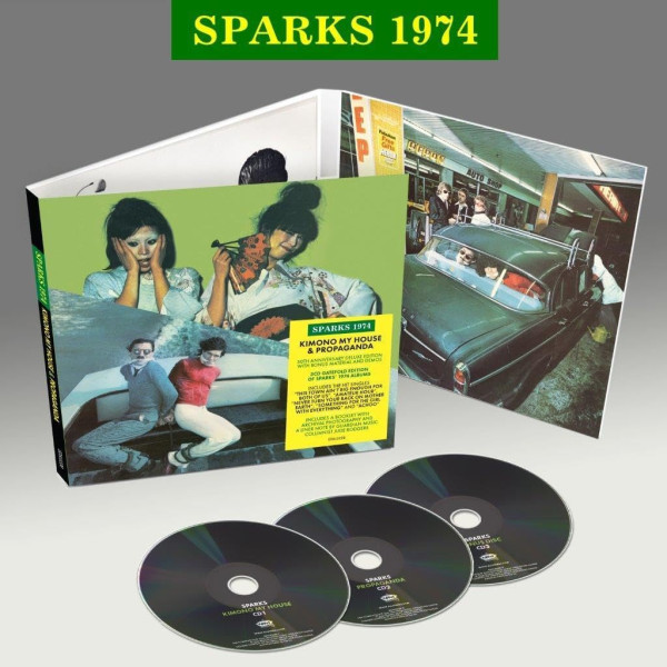 Sparks - Kimono My House/Propaganda CD plaadid