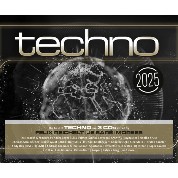 VARIOUS ARTISTS-TECHNO 2025 Vinüülplaadid