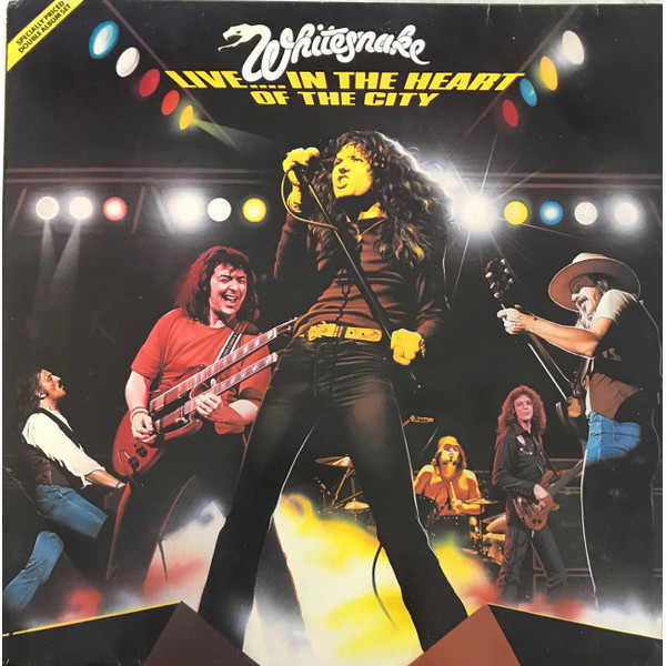 Whitesnake - Live, In the Heart of the City, Coloured Vinyl Vinüülplaadid