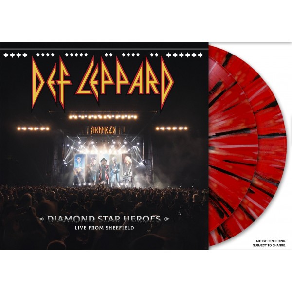 Def Leppard - Diamond Star Heroes Live From Sheffield 2023 Vinüülplaadid