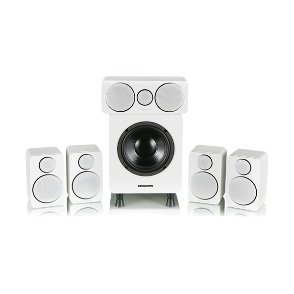 Wharfedale, DX-2 kõlarikomplekt 5.1, valge Hi-Fi kõlarid