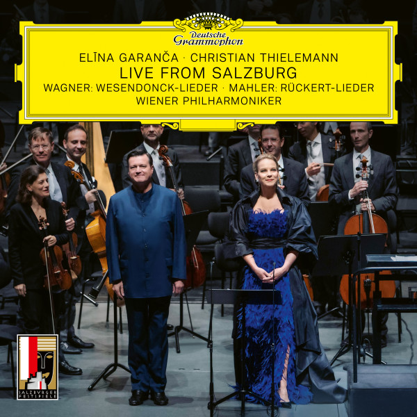 ELINA GARANCA - LIVE FROM SALZBURG: WAGNER WESENDONCK-LIEDER/MAHLER RUC 1-CD CD plaadid