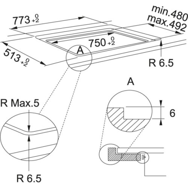 Pliidiplaat franke maris  fma 804 i f bk, 4 x induktsioon, 77 cm, must Kodumasinad