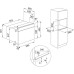 Mikrolaineahi franke fma 45 mw xs, integreeritav, 40  l, 1600/900 w, must Kodumasinad