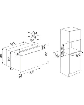 Mikrolaineahi franke fmy 45 mw xs, integreeritav, 38 l, 1250/1000 w, must-foto2