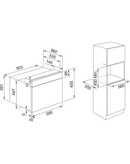 Mikrolaineahi franke fmy 45 mw bk, integreeritav, 40 l, must-foto2