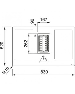 Õhupuhastiga pliidiplaat franke maris, fma 839 hi, 4 x induktsioon, 83 cm, 700 m3/h, must klaas-foto3