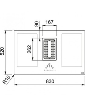 Õhupuhastiga pliidiplaat franke maris, fma 839 hi, 4 x induktsioon, 83 cm, 700 m3/h, must klaas-foto3