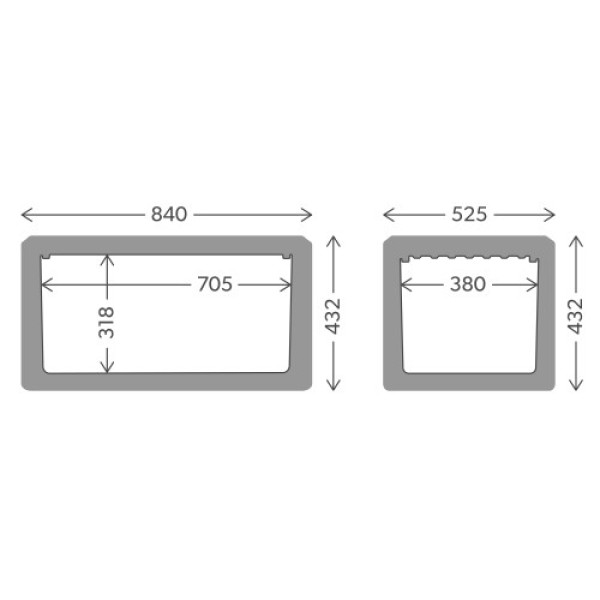 Külmakast, dometic ci 85, 87 l, kivihall Kodumasinad