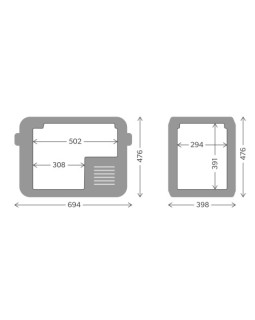 Autokülmik, dometic cfx3 45, 46 l-foto3