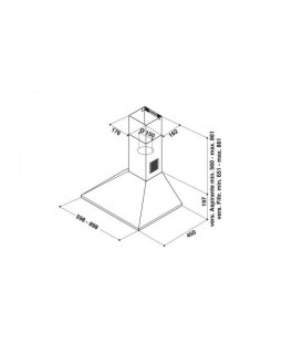 Õhupuhastaja whirlpool, seina, 60 cm, 386 m3/h, 68 db, rv teras-foto2