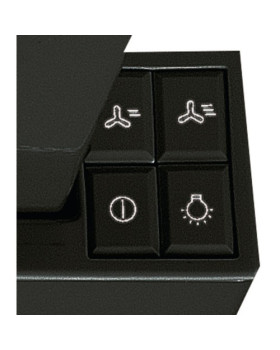 Õhupuhastaja whirlpool, integreeritav, teleskoop, 60 cm, 304 m3/h, 62 db, must-foto2