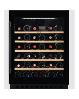 Veinikülmik aeg 82 cm, integreeritav, puutejuhtimine, must+klaas