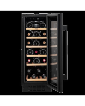 Veinikülmik aeg 82 cm, integreeritav, 58 l, puutejuhtimine, must+klaas-foto2