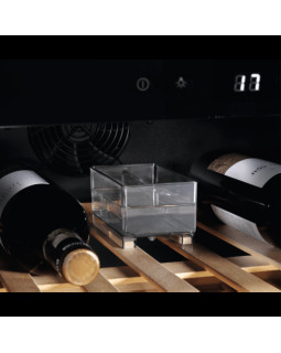 Veinikülmik aeg 82 cm, integreeritav, 145 l, puutejuhtimine, must+klaas-foto2