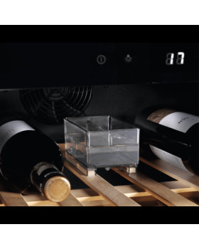 Veinikülmik aeg 82 cm, integreeritav, 145 l, puutejuhtimine, must+klaas-foto2