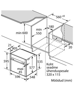 Ahi neff, 71 l, a+, pürolüüs, must/rv-teras-foto5
