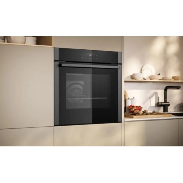 Ahi neff, 71 l, a+, pürolüüs, must/grafiit