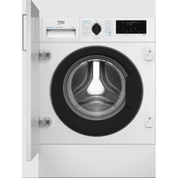Pesumasin beko, 7 kg, integreeritav, 1200p/min, inverter, valge