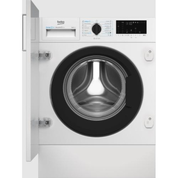 Pesumasin beko, 9 kg, integreeritav, 1400p/min, inverter, valge