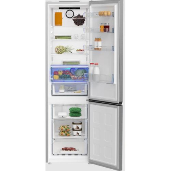 Külmik beko, 203,5 cm, 249/106 l, 35 db, mehaaniline juhtimine, nofrost, rv-teras