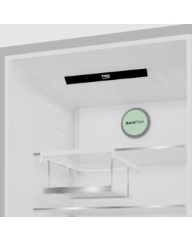 Külmik beko, 186,5 cm, 210/106 l, 35 db, elektrooniline juhtimine, nofrost, rv-teras-foto5
