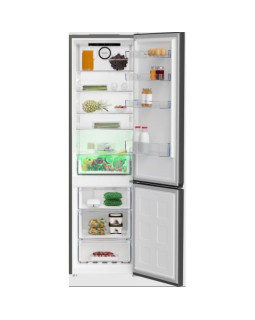 Külmik beko, 203,5 cm, 249/106 l, 35 db, mehaaniline juhtimine, nofrost, must-foto3