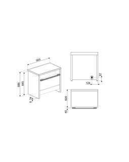 Elektripliit smeg mista, 90 cm, 5 x induktsioon, elektriahi, aurupuhastus, antrastiit-foto4