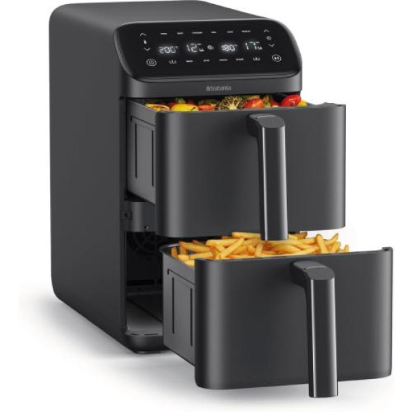 Kuumaõhufritüür brabantia, must, maht 5+5l