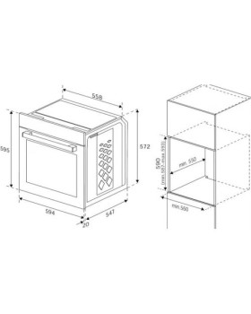 Ahi beko, 72 l, pürolüüspuhastus, must-foto6
