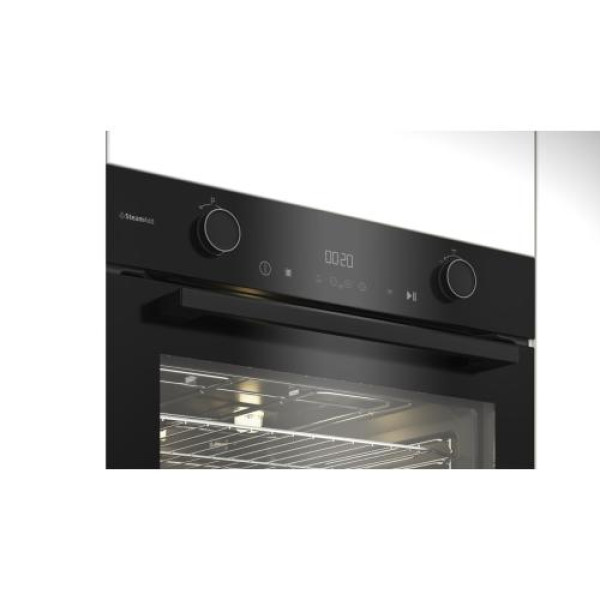 Ahi beko, 72 l, aurufunktsioon, aurupuhastus, split & cook, must