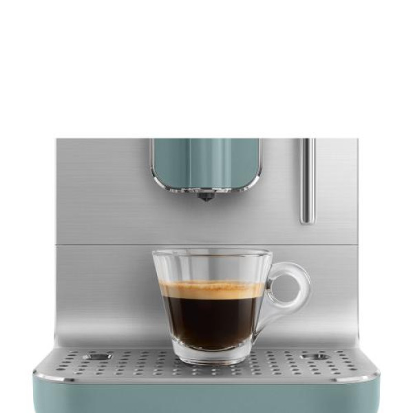 Espresso kohvimasin smeg, 50`ndate stiil, smaragdroheline