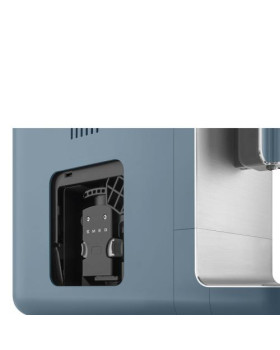 Espresso kohvimasin smeg, 50`ndate stiil, matt tormisinine-foto7