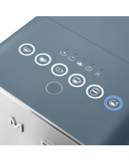 Espresso kohvimasin smeg, 50`ndate stiil, matt tormisinine-foto6